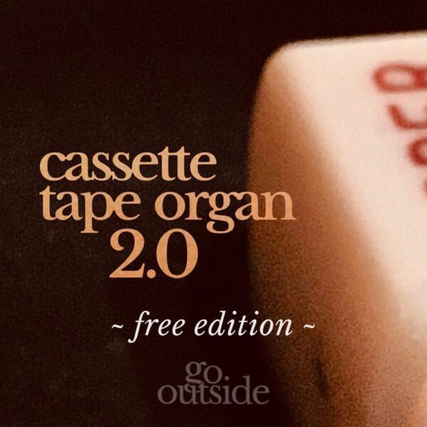 cassette tape organ 2.0 sample instrument by go outside